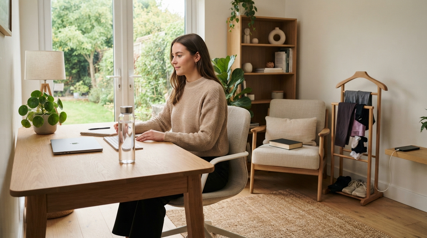Environment designed to make healthy habits easier to maintain